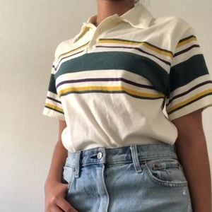 Cropped button up